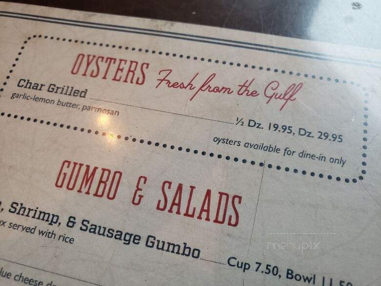 55 South - Franklin, TN menu_pic
