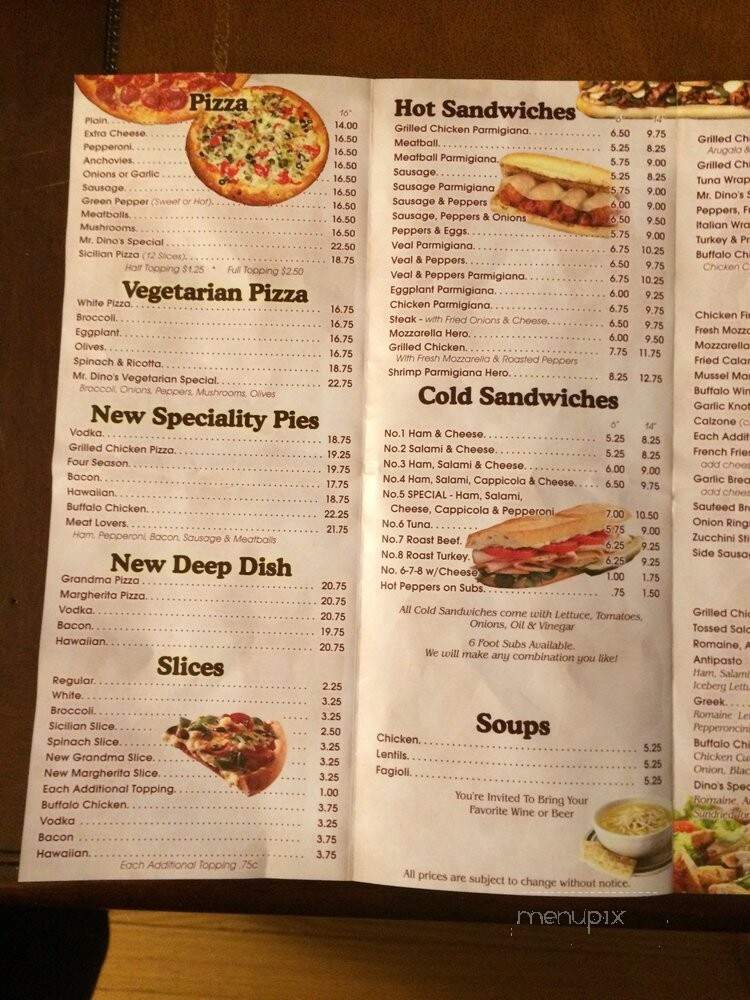 Dino's Pizza - Montclair, NJ
