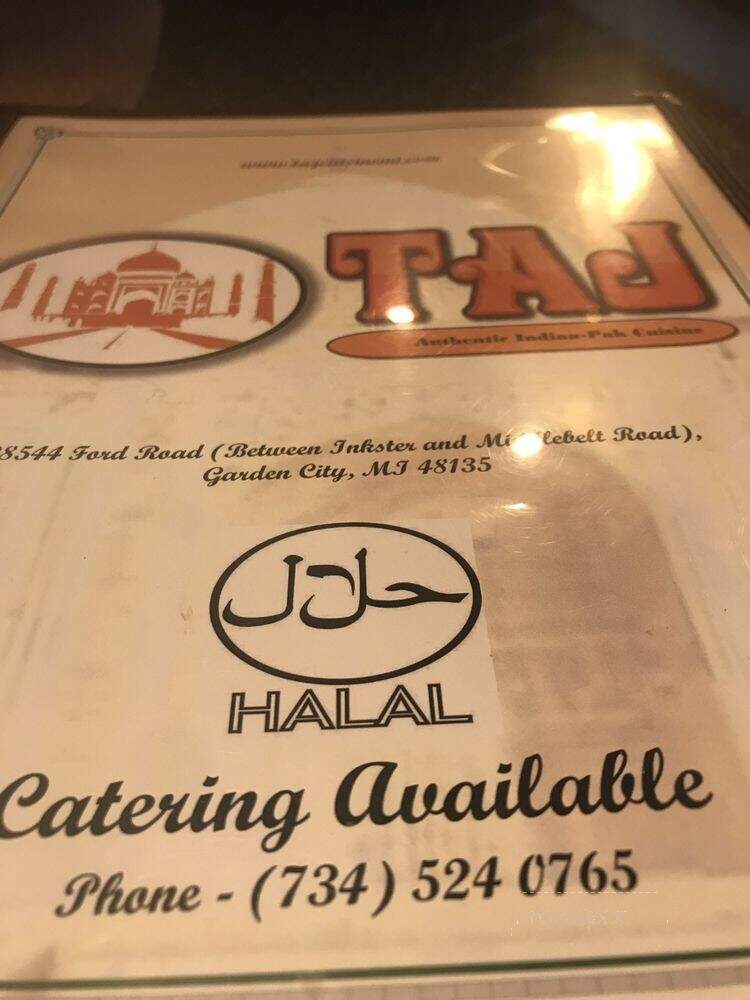 Tawaa - Garden City, MI menu_pic