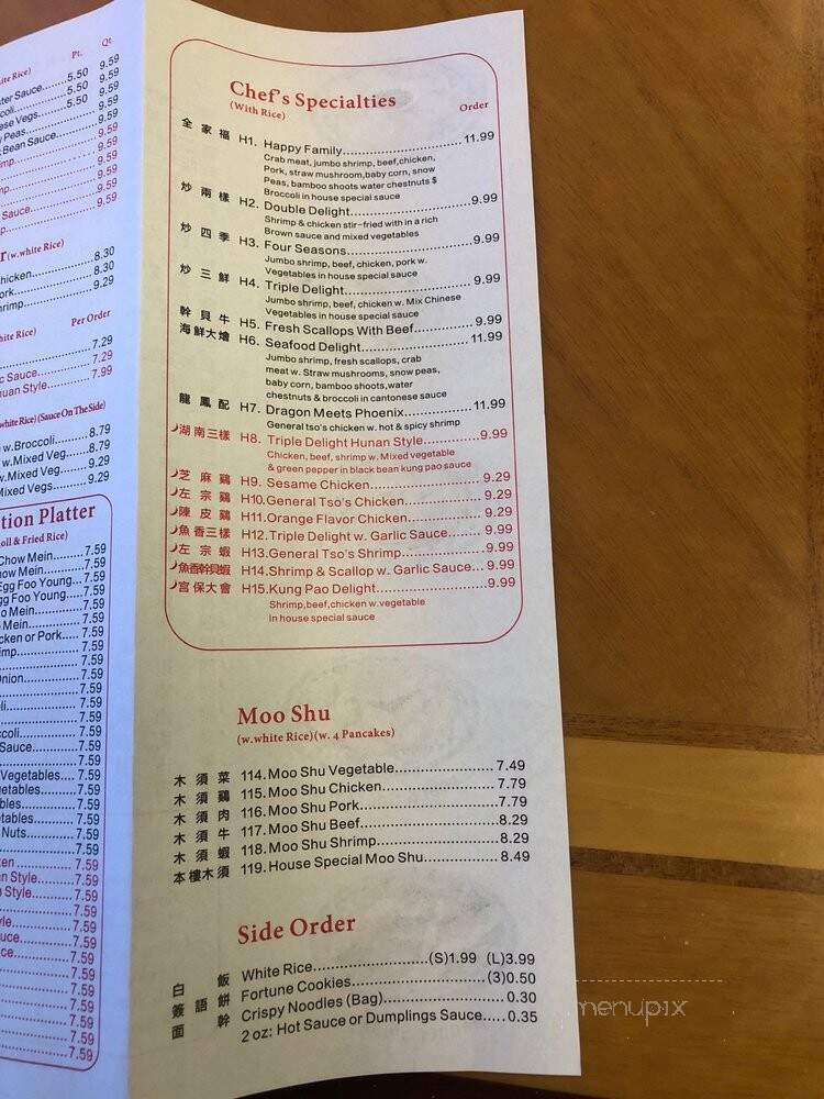 China One - Oklahoma City, OK menu_pic