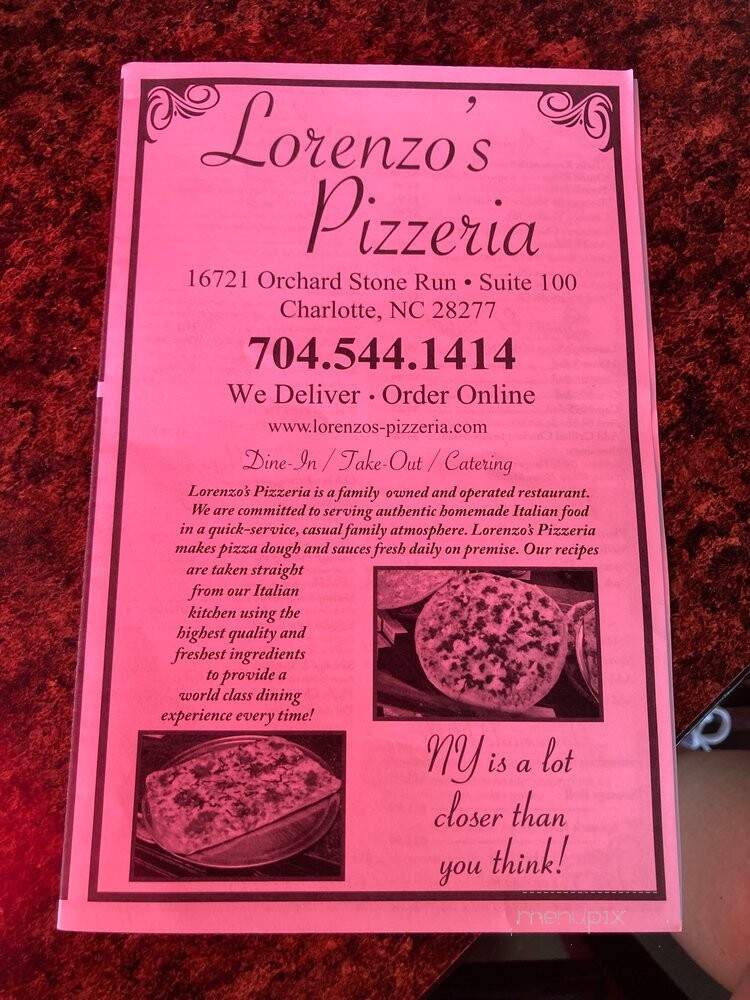 Lorenzo's Pizza - Charlotte, NC