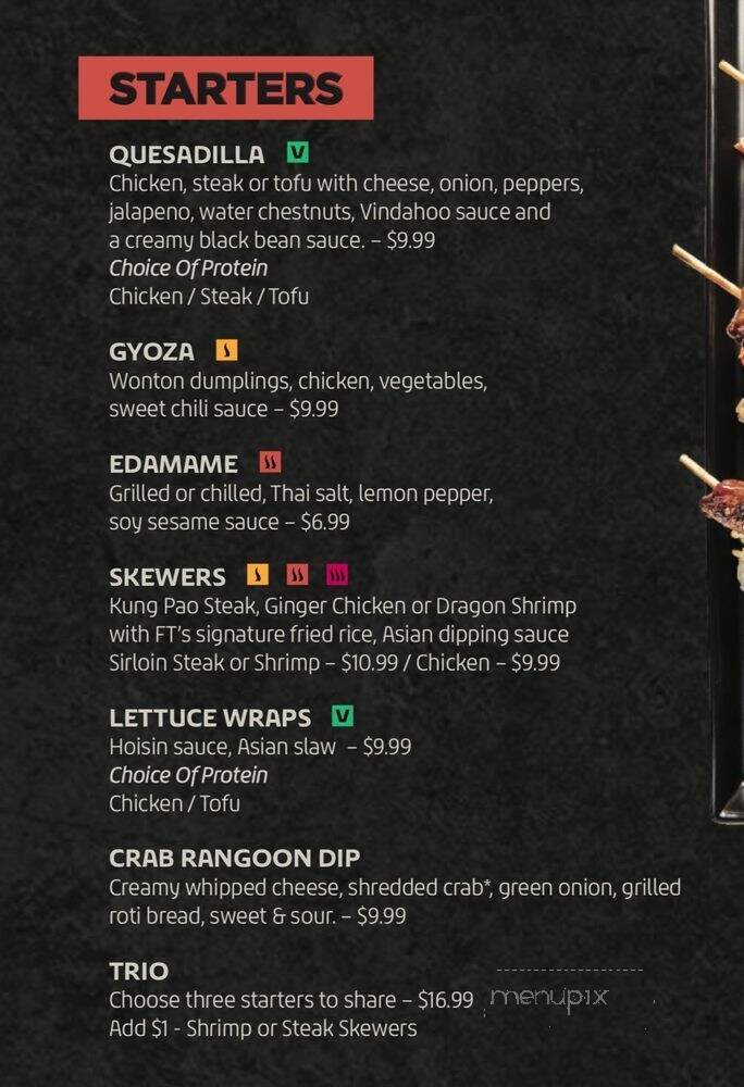 Flat Top Grill - Lombard, IL menu_pic