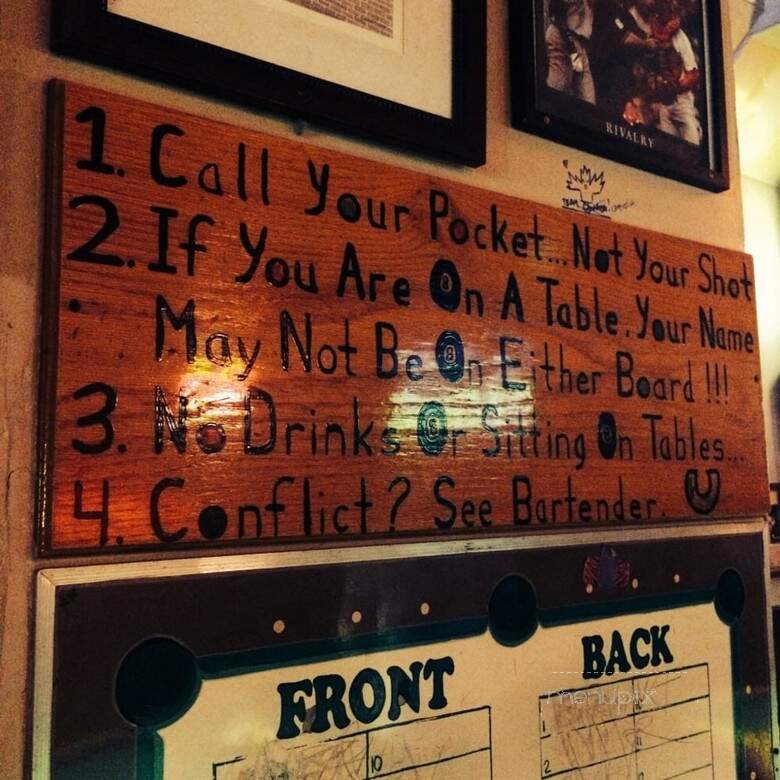 Horseshoe Tavern - San Francisco, CA menu_pic