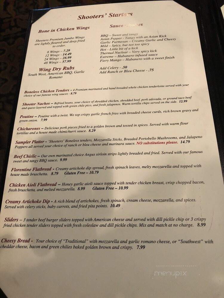 Shooters Steakhouse & Sports Bar - Rapid City, SD