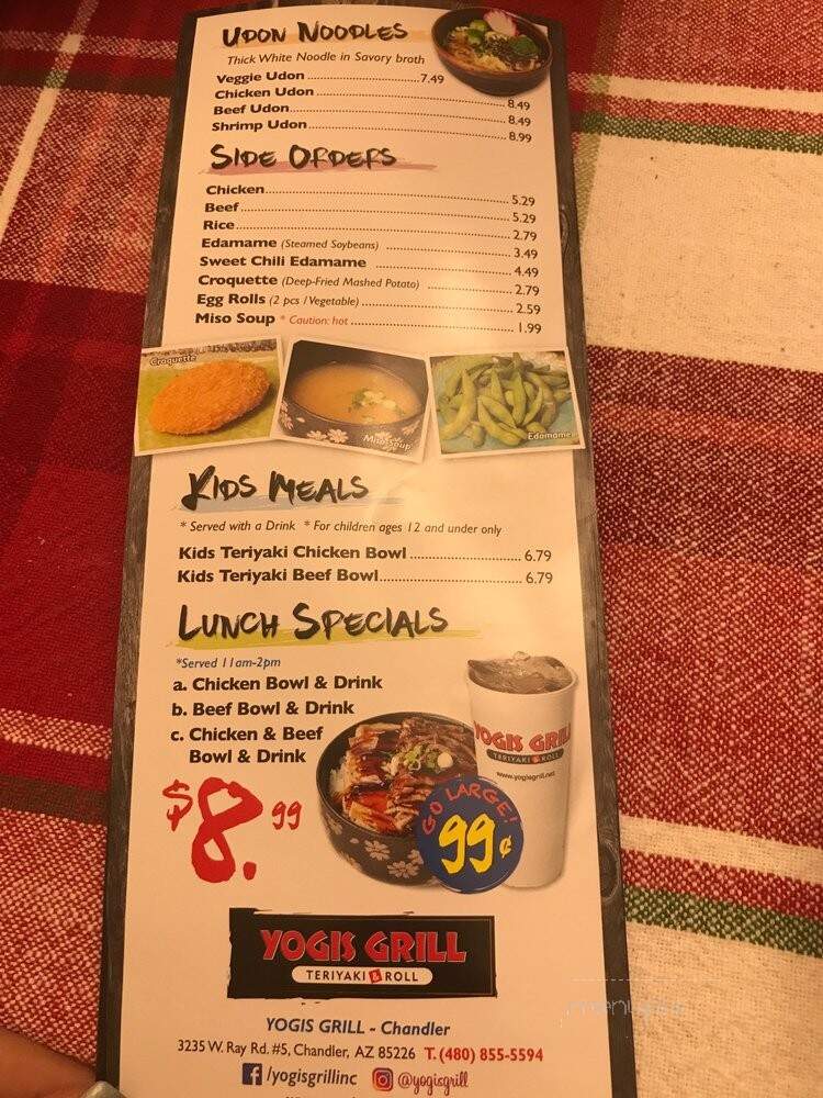 Yogis Teriyaki Grill - Chandler, AZ