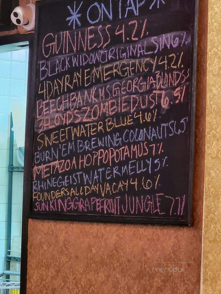 Red Lion Grog House - Indianapolis, IN menu_pic
