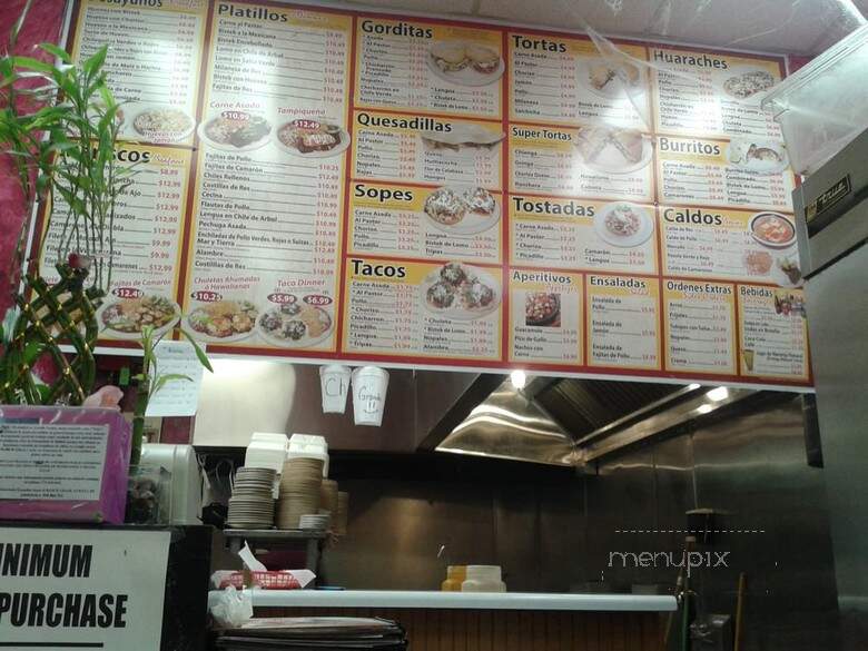 Taqueria Morelia - Chicago, IL menu_pic