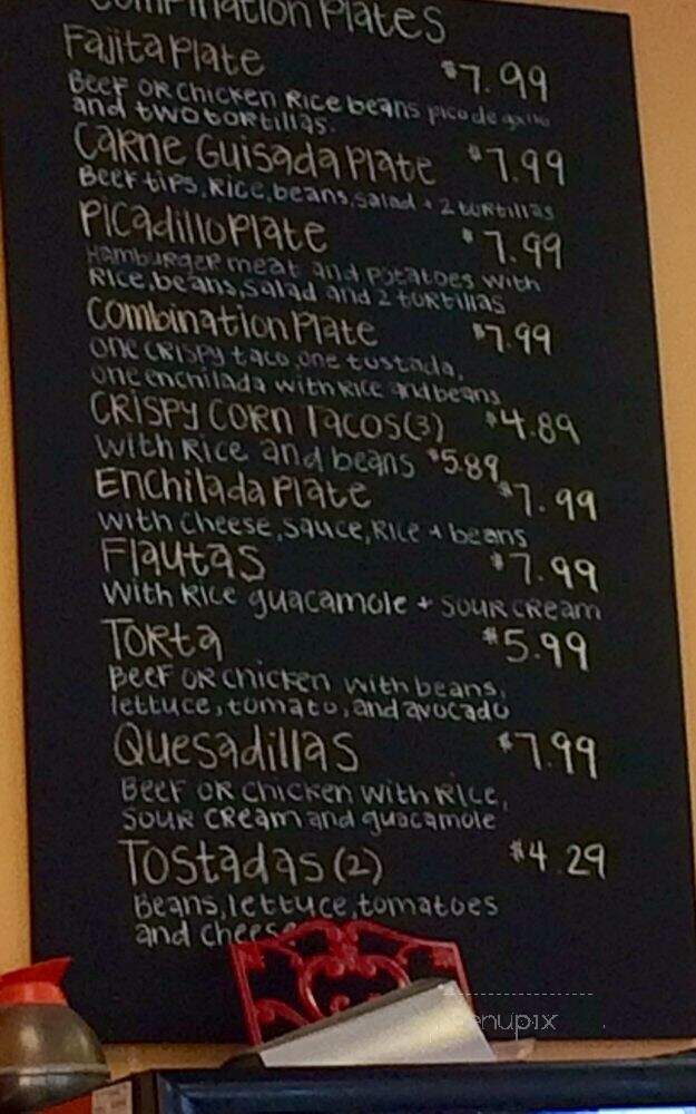 Sunrise Taquitos - Houston, TX menu_pic