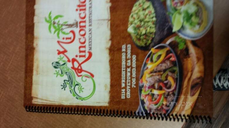 Mi Riconcito - Grovetown, GA menu_pic