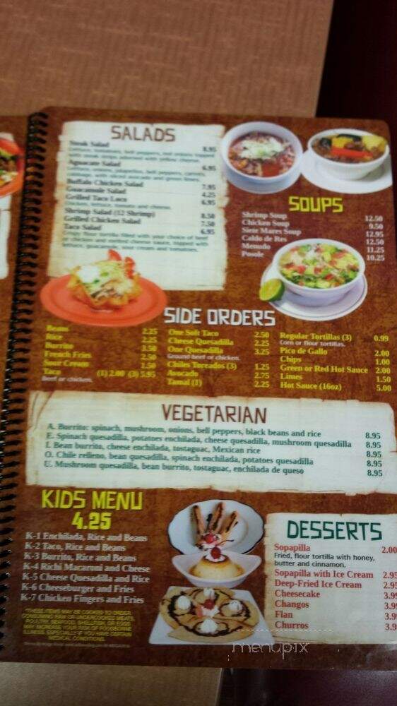 Mi Riconcito - Grovetown, GA menu_pic