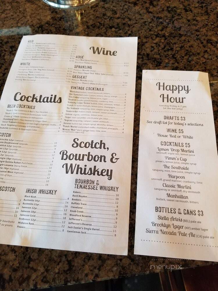 Deagan's Kitchen Bar - Lakewood, OH menu_pic