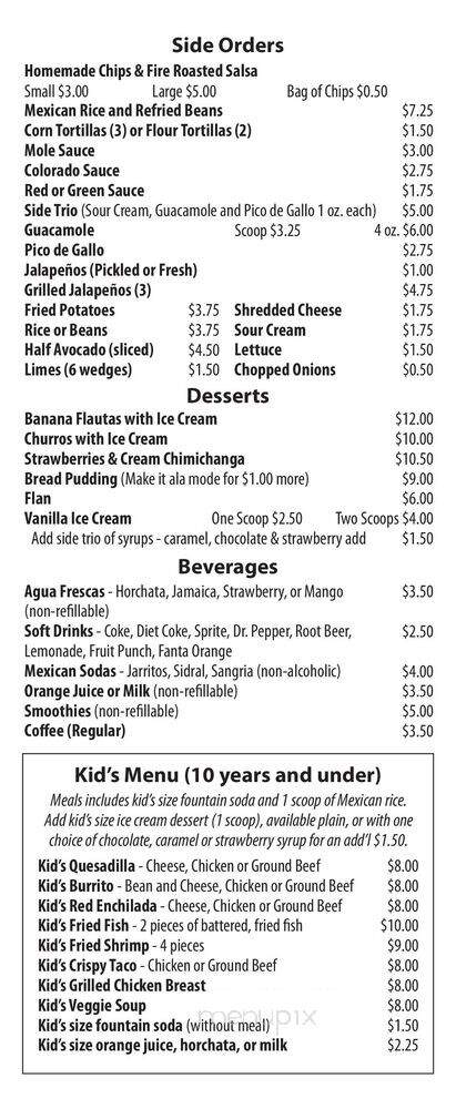 King Tsin - Honolulu, HI menu_pic