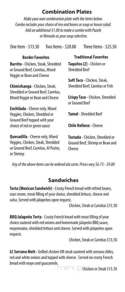 King Tsin - Honolulu, HI menu_pic
