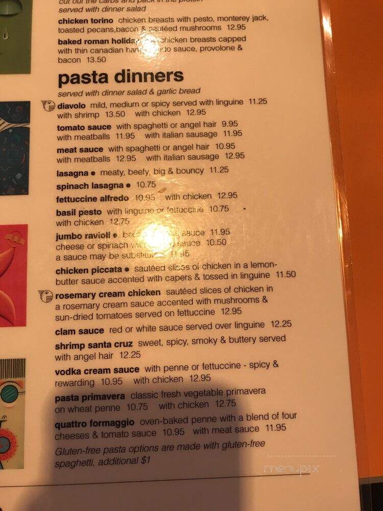 Puccini's Smiling Teeth Pizza - Indianapolis, IN menu_pic