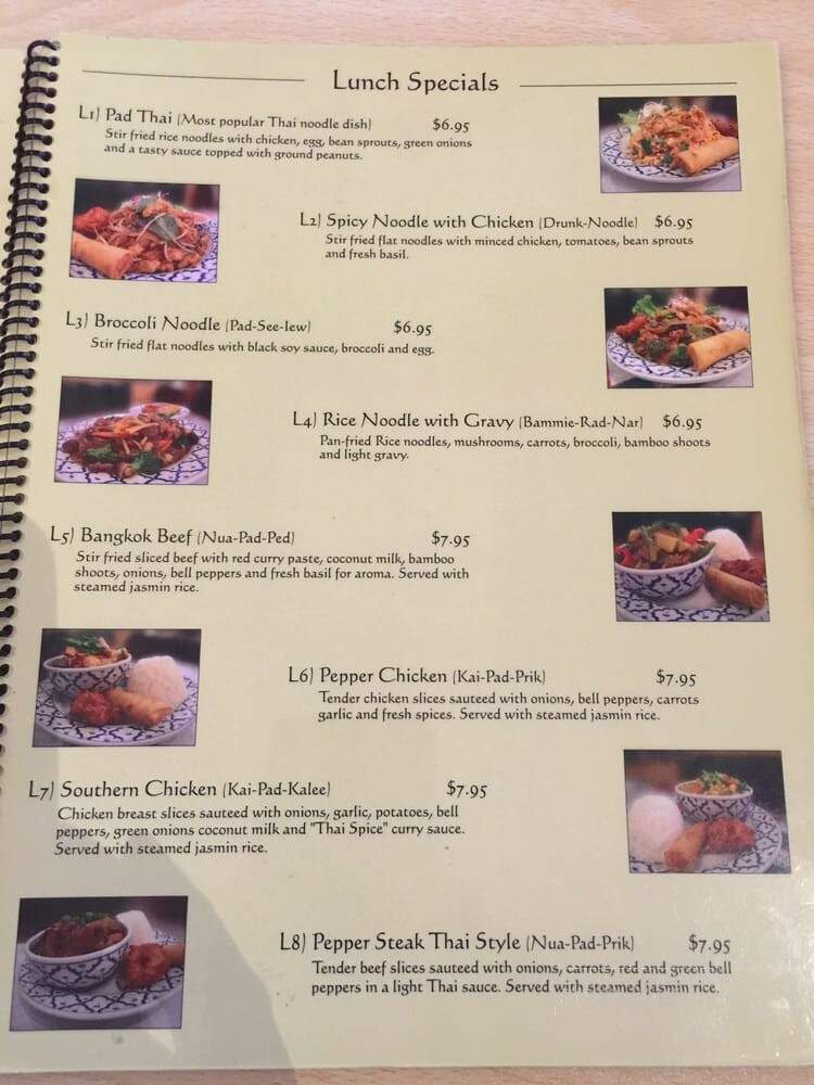 Thai Spice - Omaha, NE menu_pic