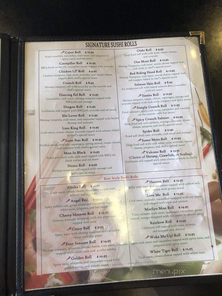 Simply Asia - Grand Prairie, TX menu_pic