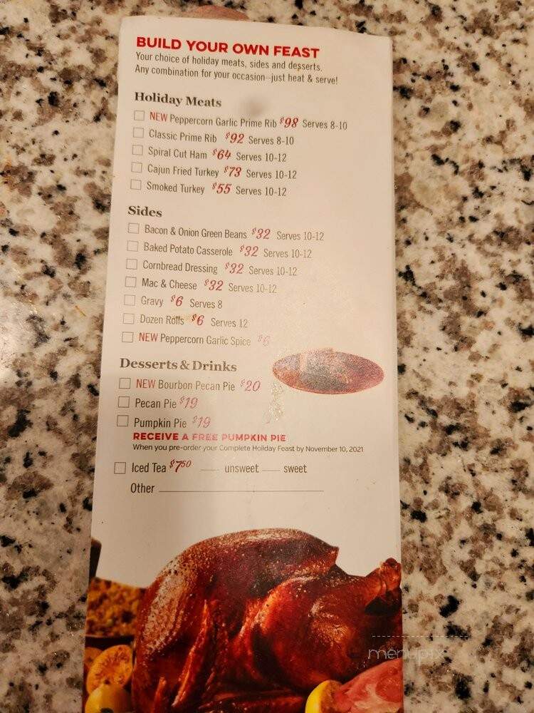 Dickey's Barbecue Pit - Wesley Chapel, FL menu_pic
