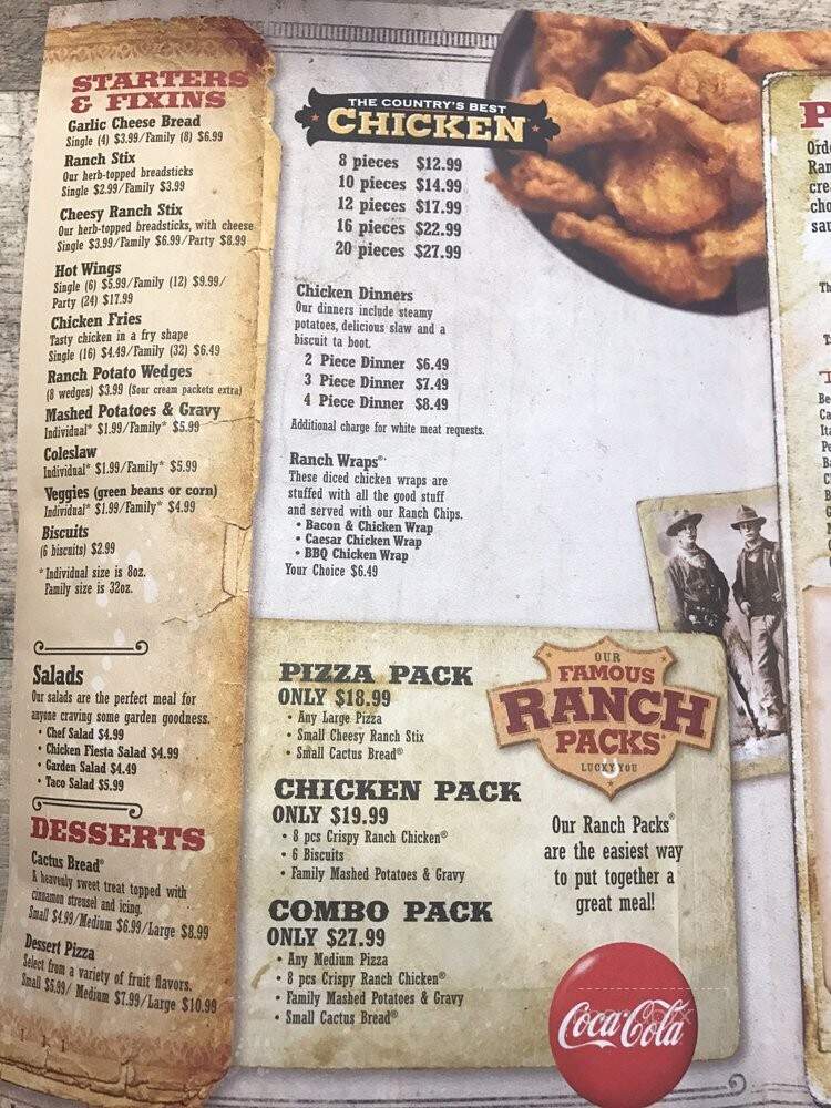 Pizza Ranch - Emporia, KS menu_pic