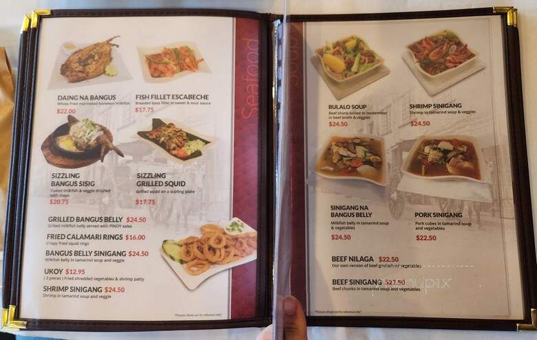 Kalesa - Milpitas, CA menu_pic