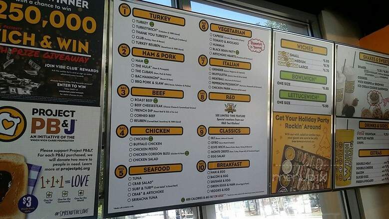 Which Wich Superior Sandwiches - The Woodlands, TX menu_pic
