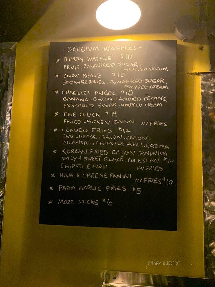 Zephyr Bar - Reno, NV menu_pic