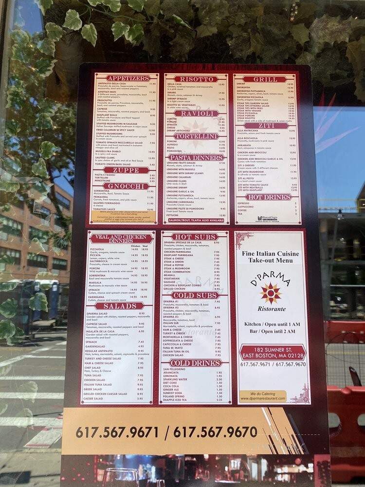 D'Parma Ristorante - East Boston, MA