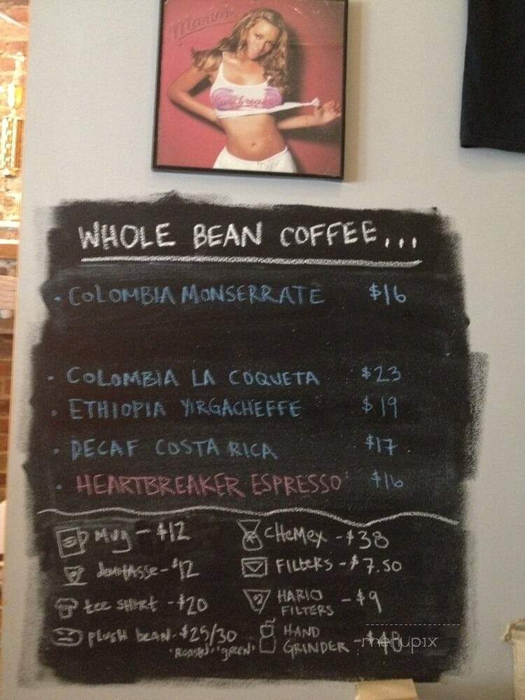 Cafe Grumpy - Brooklyn, NY menu_pic