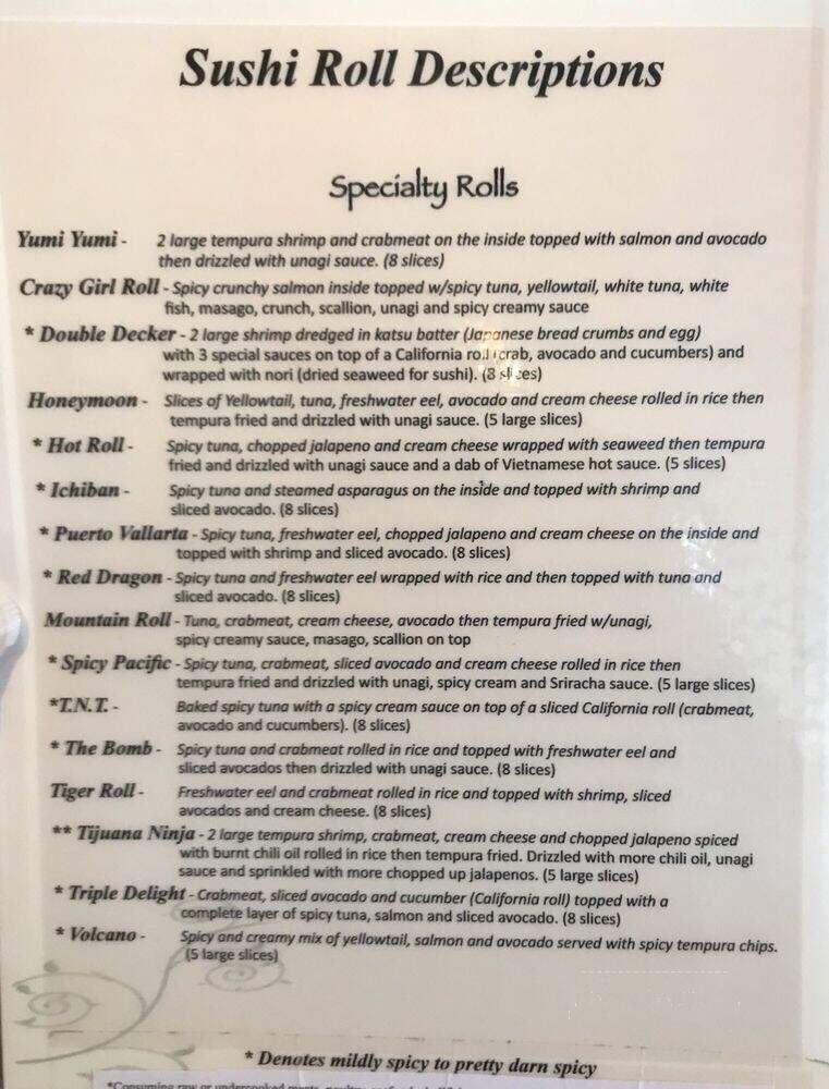 Tomo Sushi - Colorado Springs, CO