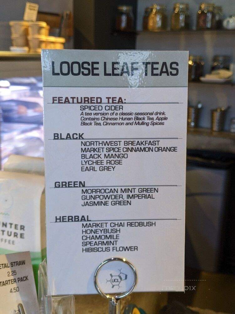 Urban Coffee Lounge - Kirkland, WA menu_pic