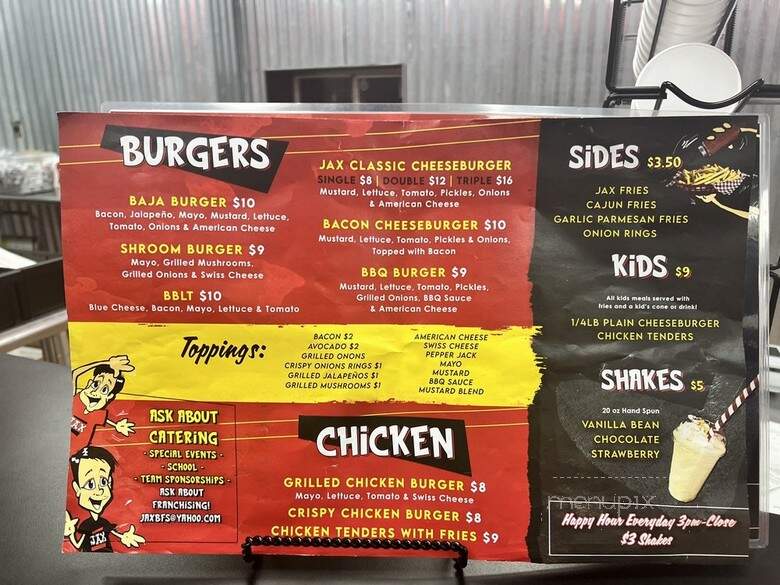 JAX Burgers, Fries, & Shakes - Spring, TX