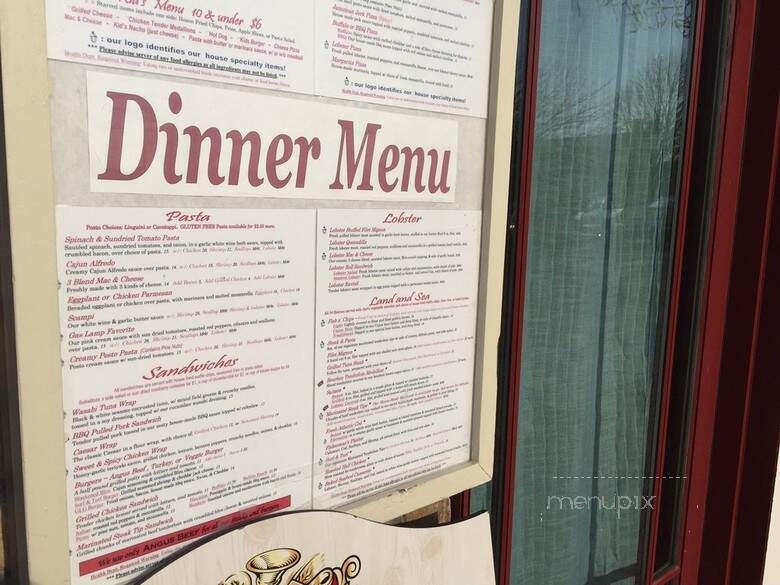 Garden Bar & Grille - Newport, RI menu_pic