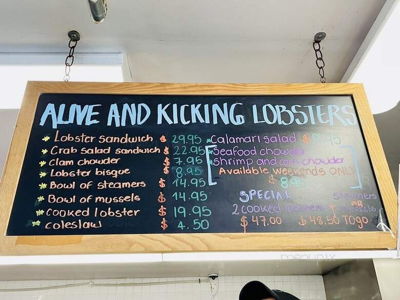 Alive and Kicking Lobsters - Cambridge, MA