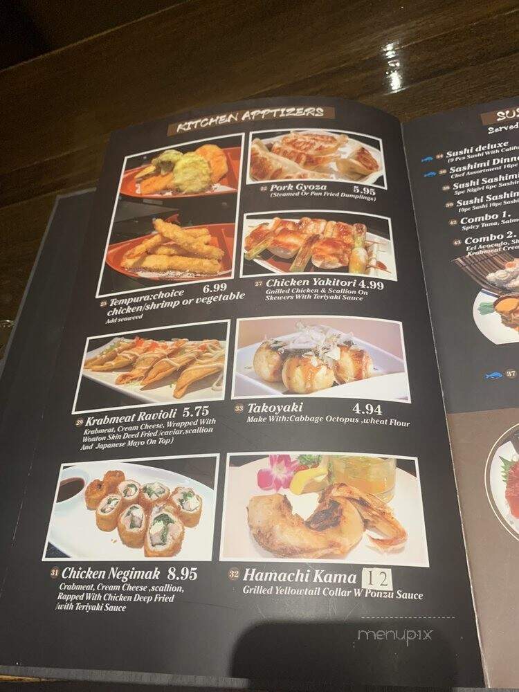 Phillip Sushi - Jacksonville, FL menu_pic