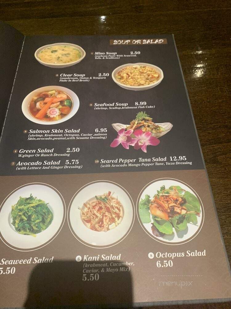 Phillip Sushi - Jacksonville, FL menu_pic