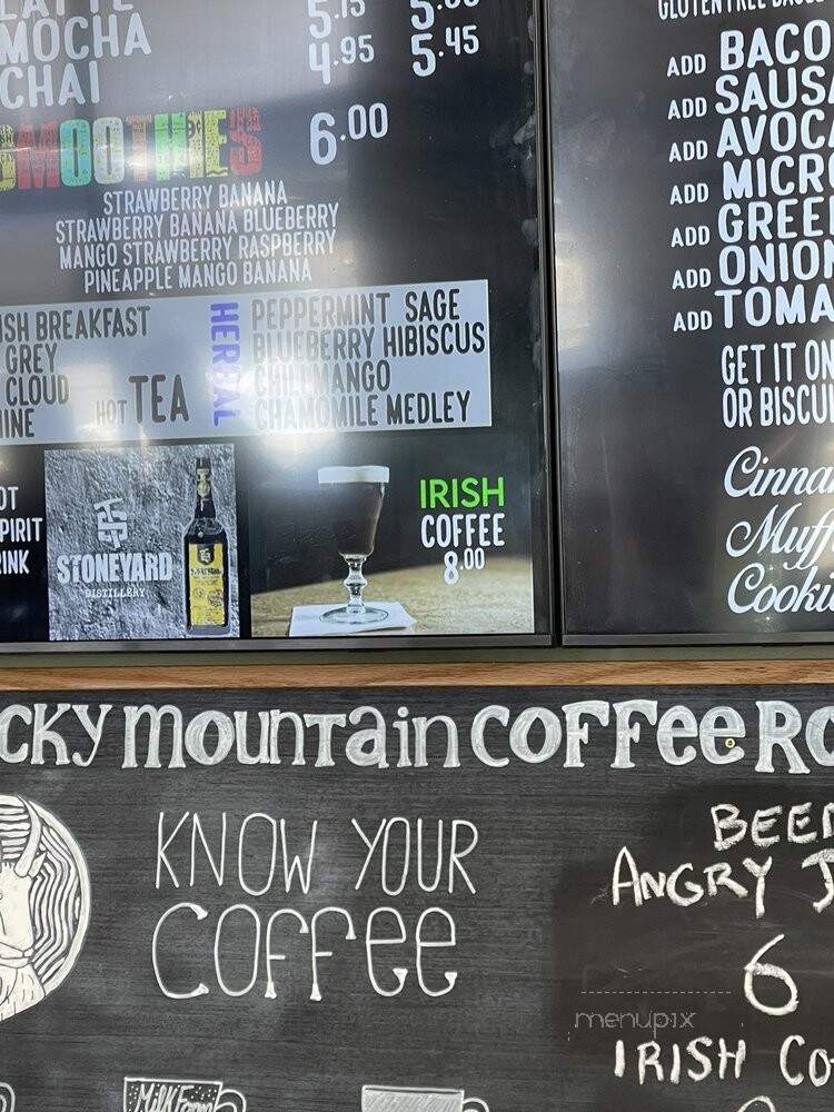 Rocky Mountain Coffee - Frisco, CO menu_pic