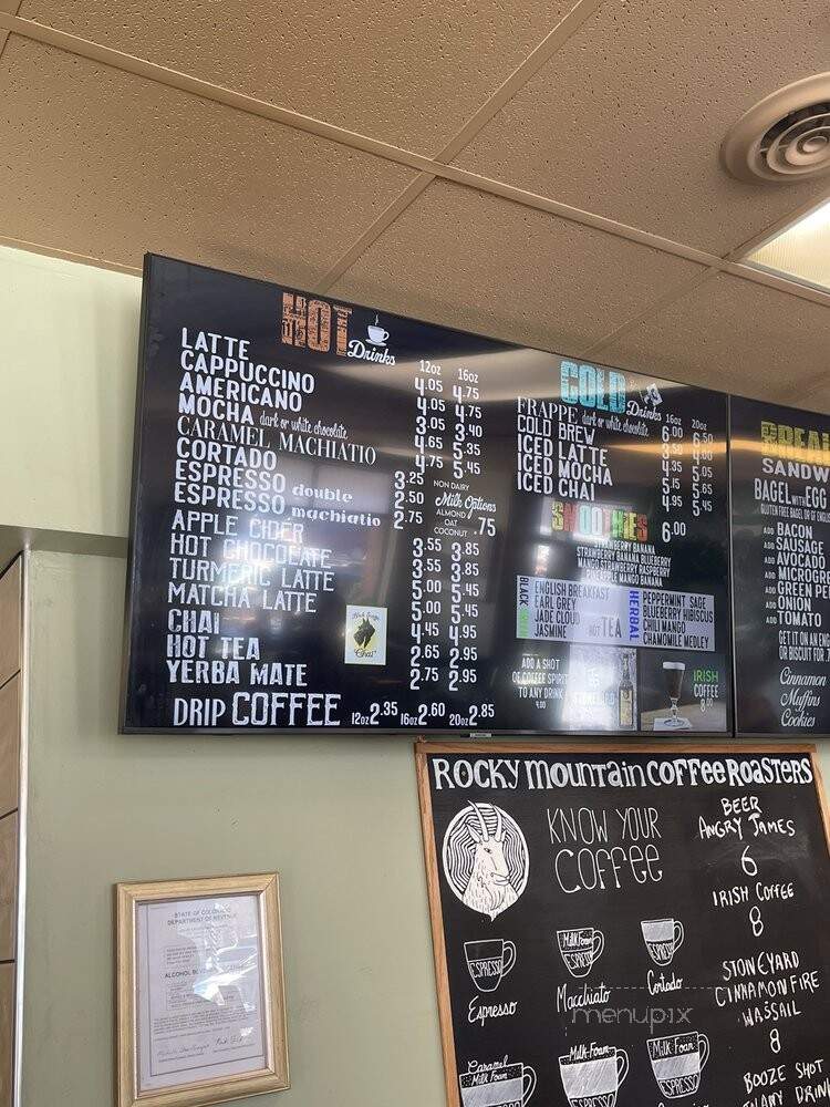 Rocky Mountain Coffee - Frisco, CO menu_pic