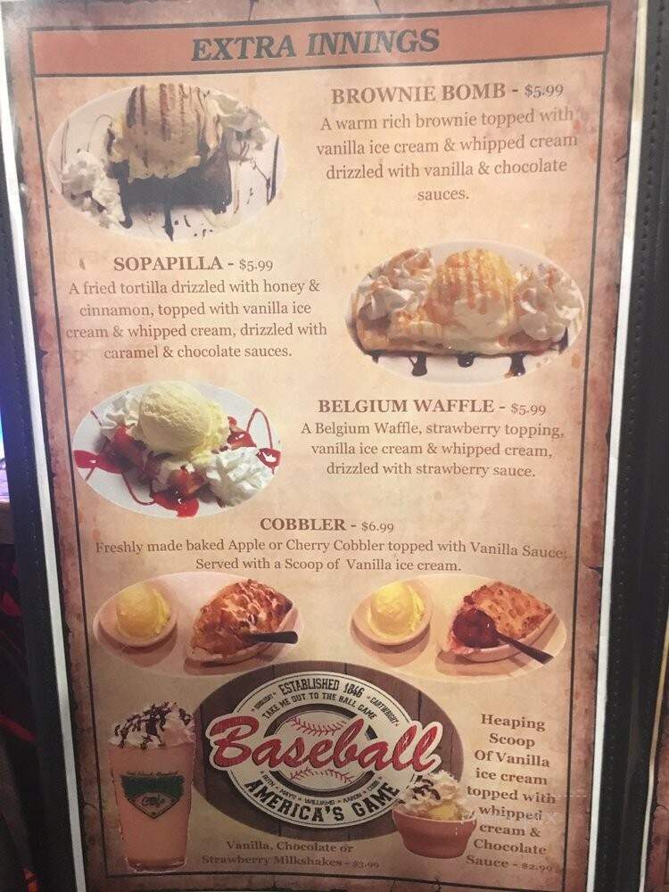 Big Bats Restaurants - Stevensville, MD menu_pic