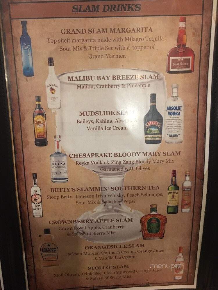 Big Bats Restaurants - Stevensville, MD menu_pic