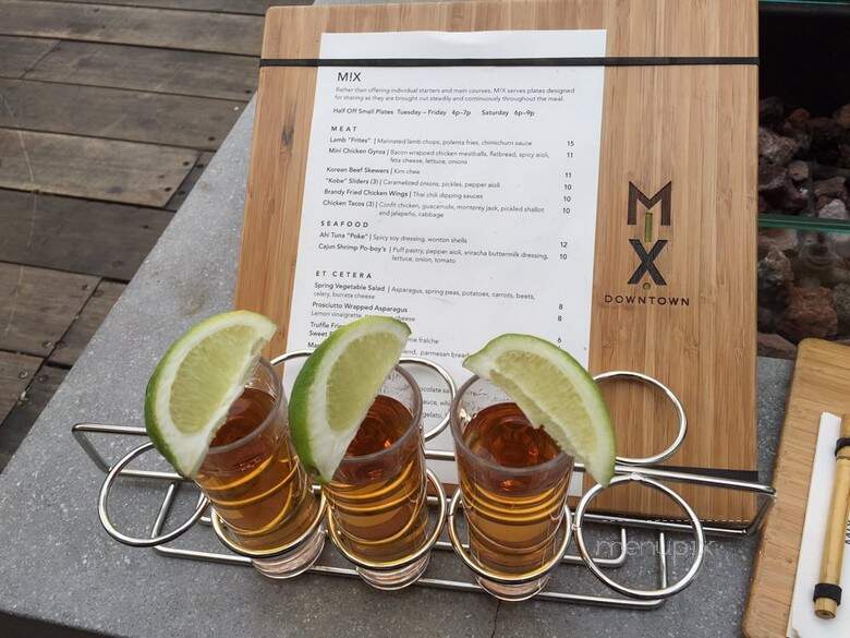 Mix Downtown - Sacramento, CA menu_pic