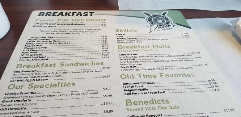 Dontee's 1 - West Palm Beach, FL menu_pic