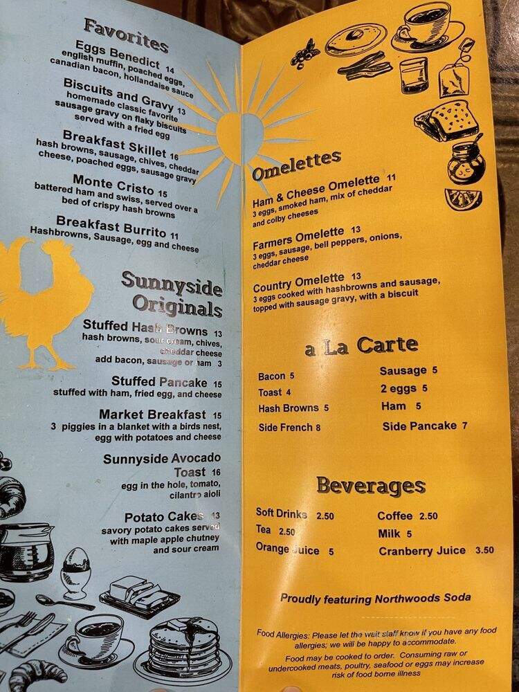 Water Street Cafe - Boyne City, MI menu_pic