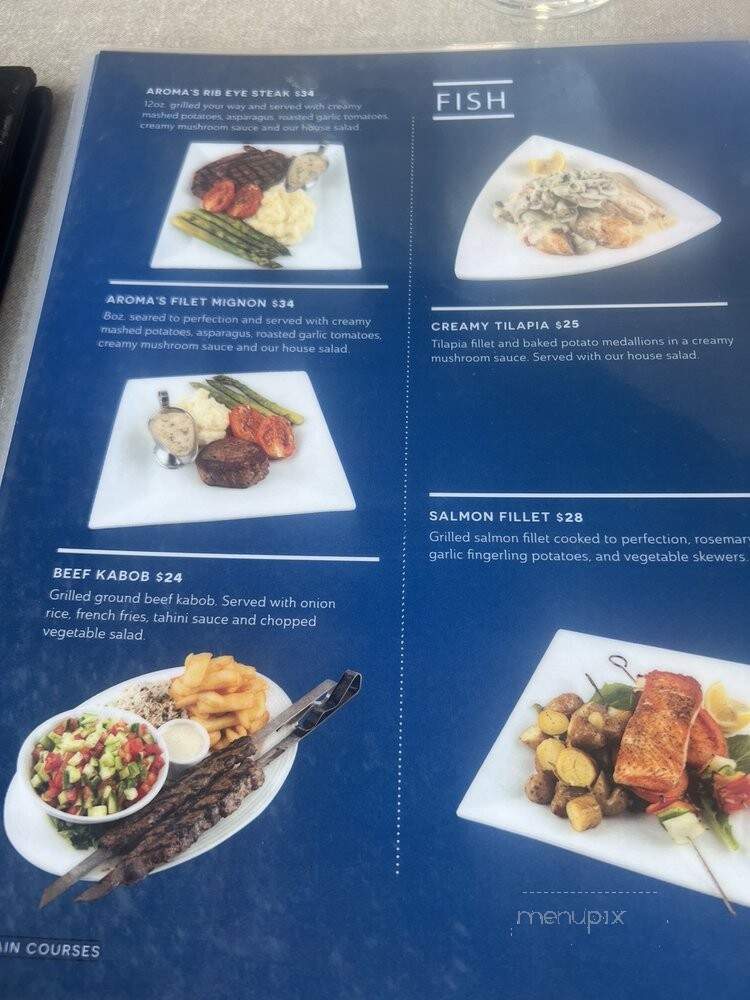 Aroma Bakery Cafe - West Hollywood, CA menu_pic