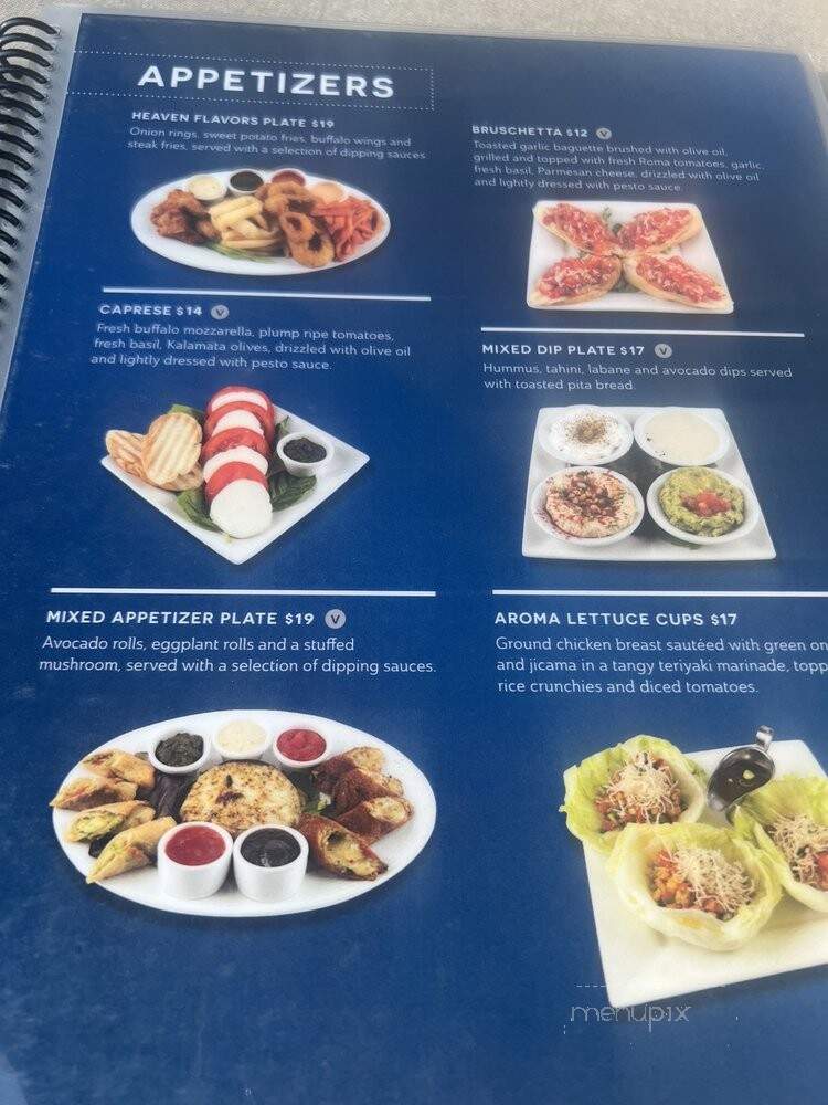 Aroma Bakery Cafe - West Hollywood, CA menu_pic
