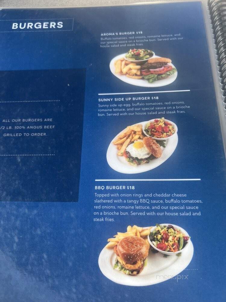 Aroma Bakery Cafe - West Hollywood, CA menu_pic