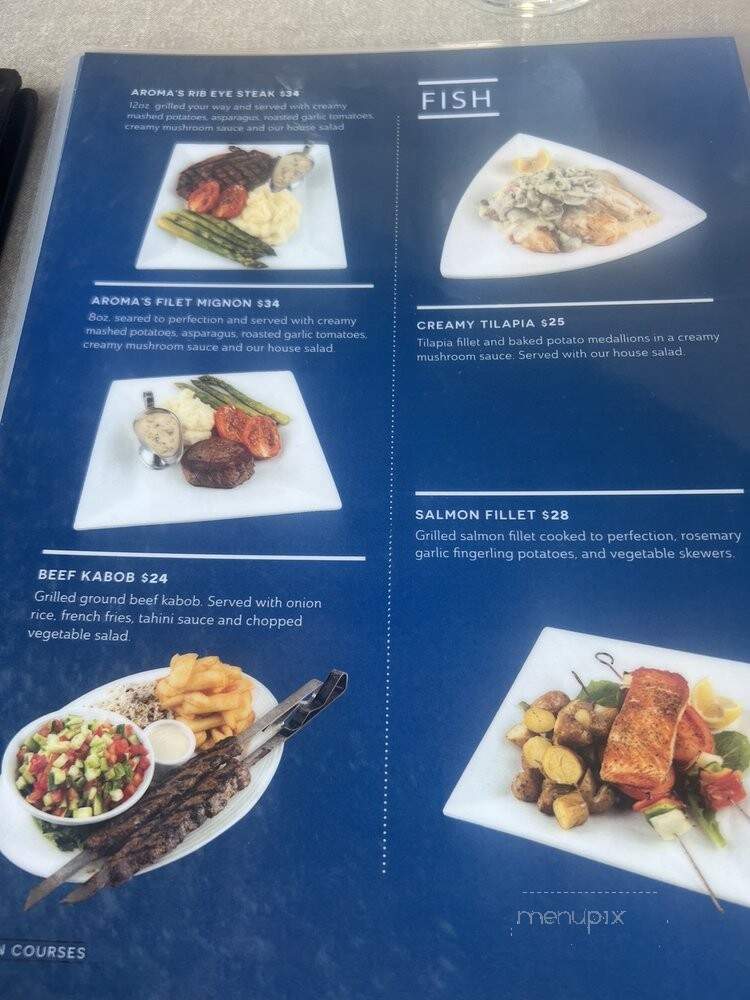 Aroma Bakery Cafe - West Hollywood, CA menu_pic