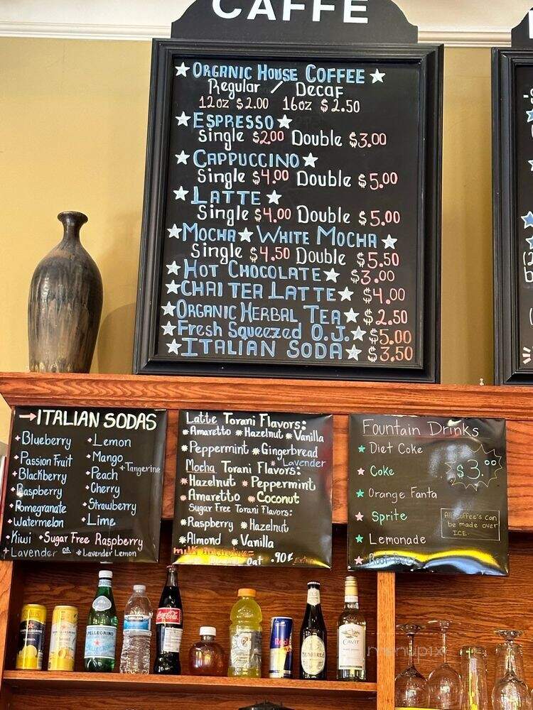 Caffe Mezza Luna - Half Moon Bay, CA menu_pic