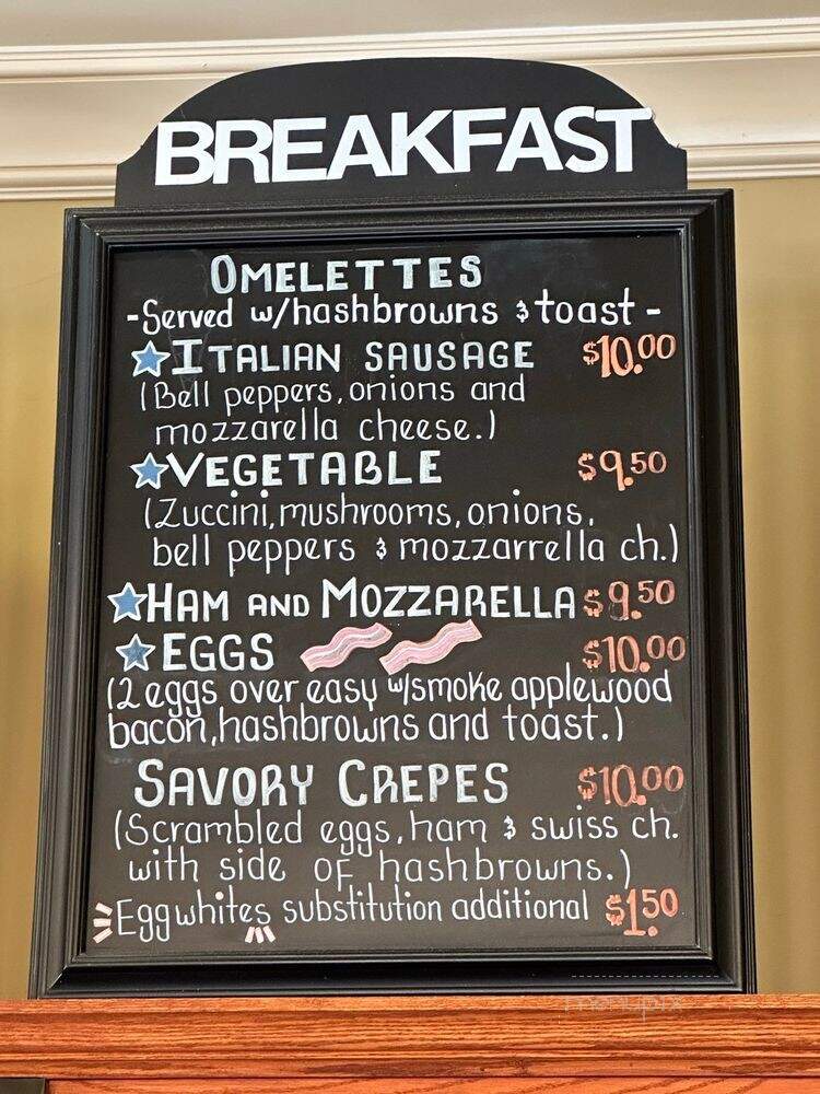 Caffe Mezza Luna - Half Moon Bay, CA menu_pic