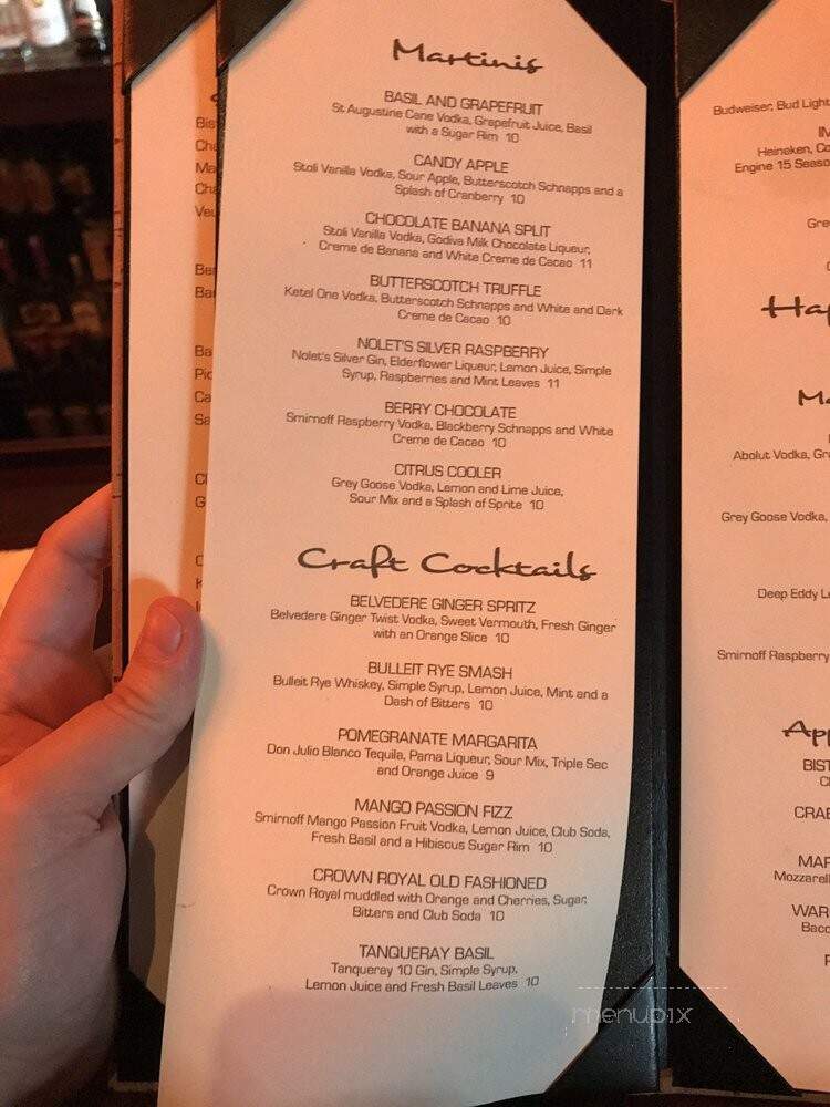 North Beach Bistro - Atlantic Beach, FL menu_pic