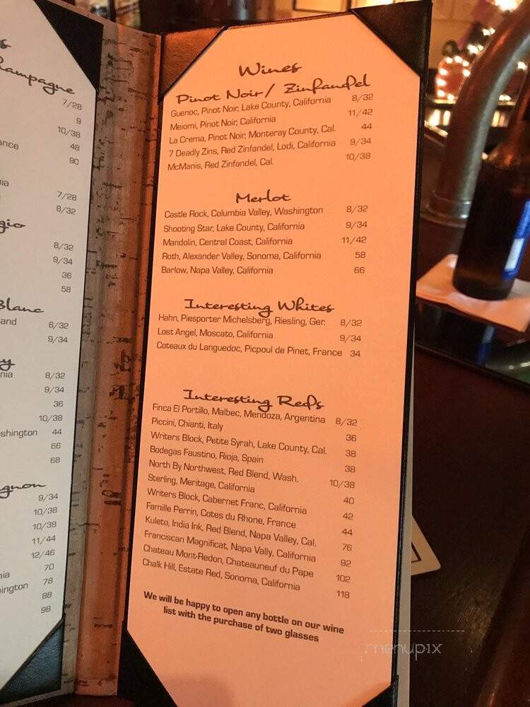 North Beach Bistro - Atlantic Beach, FL menu_pic