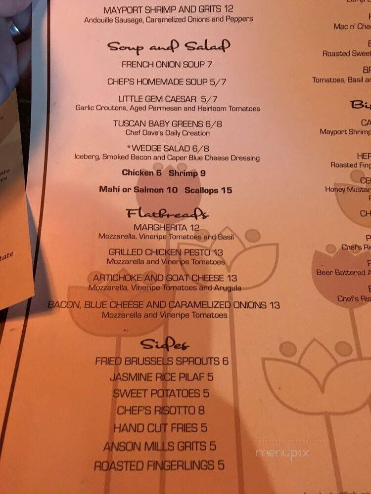 North Beach Bistro - Atlantic Beach, FL menu_pic